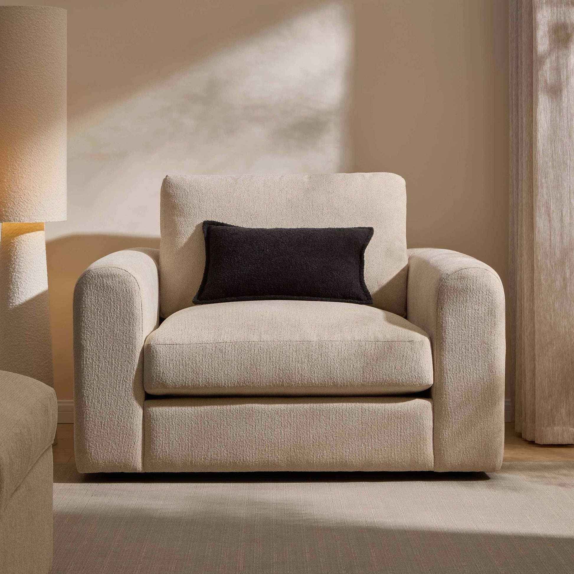 Antalya Loveseat - Sand Boucle - DUSK