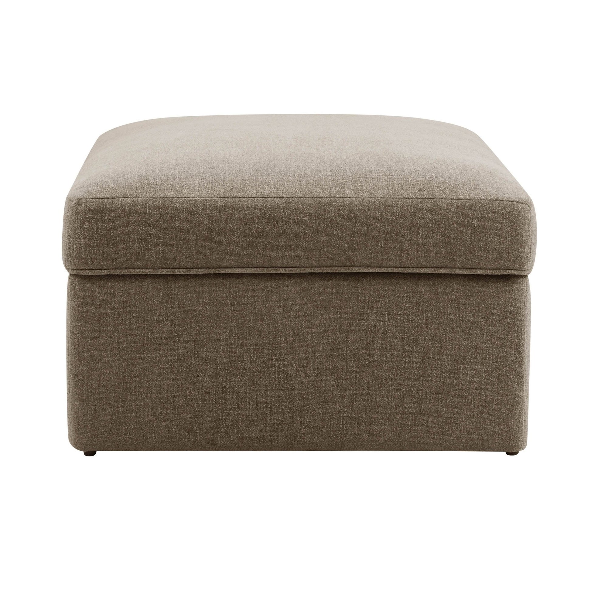 Antalya Storage Ottoman Pouffe - Chenille Mushroom - DUSK