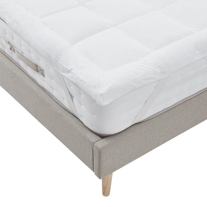 Anti - Allergy Feels Like Down Mattress Topper - DUSK