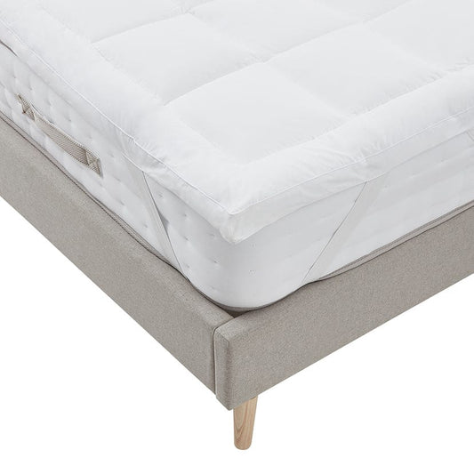 Anti - Allergy Feels Like Down Mattress Topper - DUSK