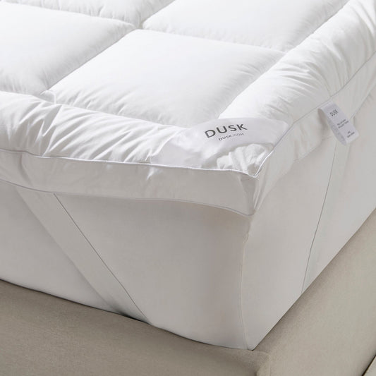 Anti - Allergy Feels Like Down Mattress Topper - DUSK