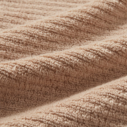 Antigua Fine Ribbed Towel Collection - Natural - DUSK