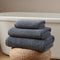 Antigua Fine Ribbed Towel Collection - Smokey Blue - DUSK