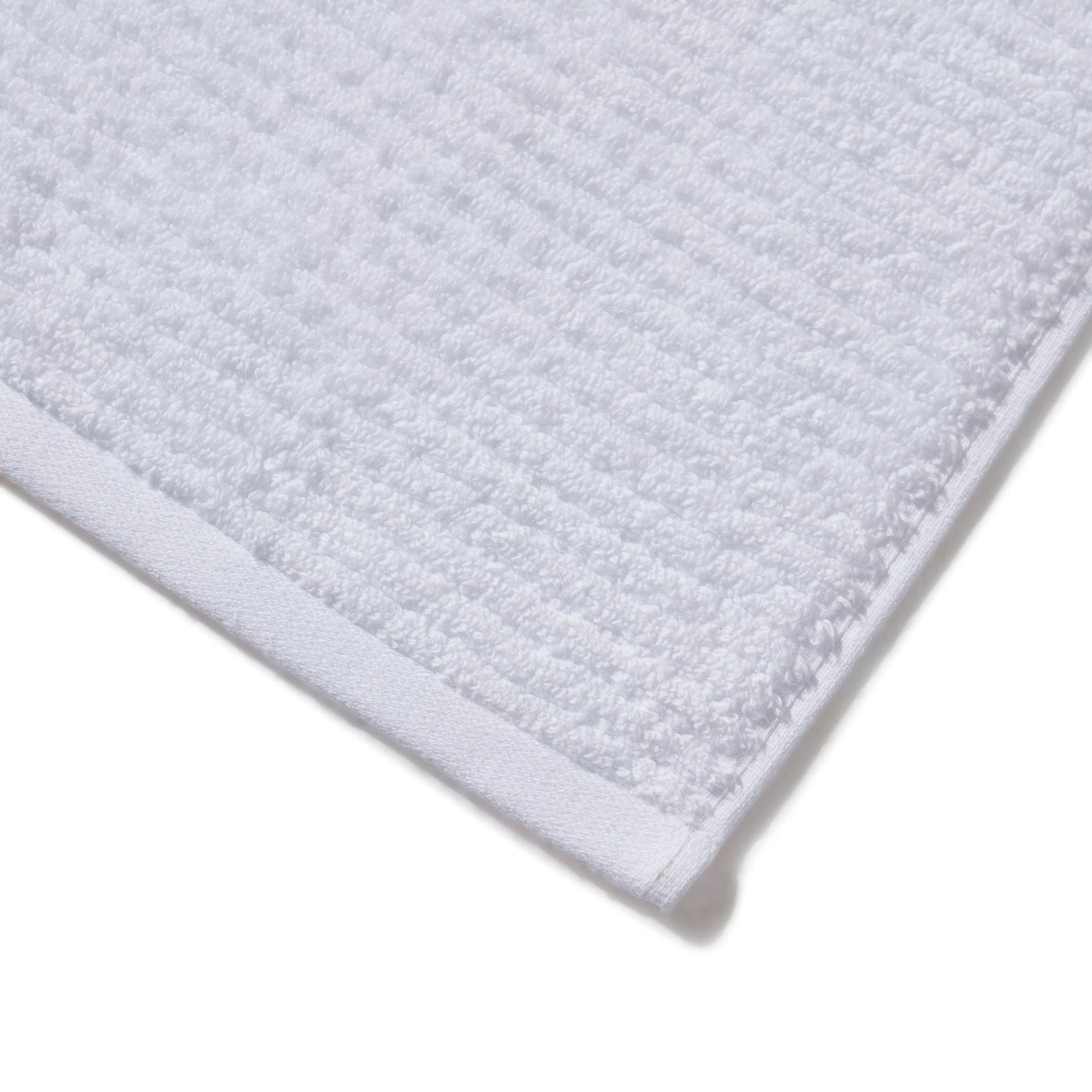 Antigua Fine Ribbed Towel Collection - White - DUSK