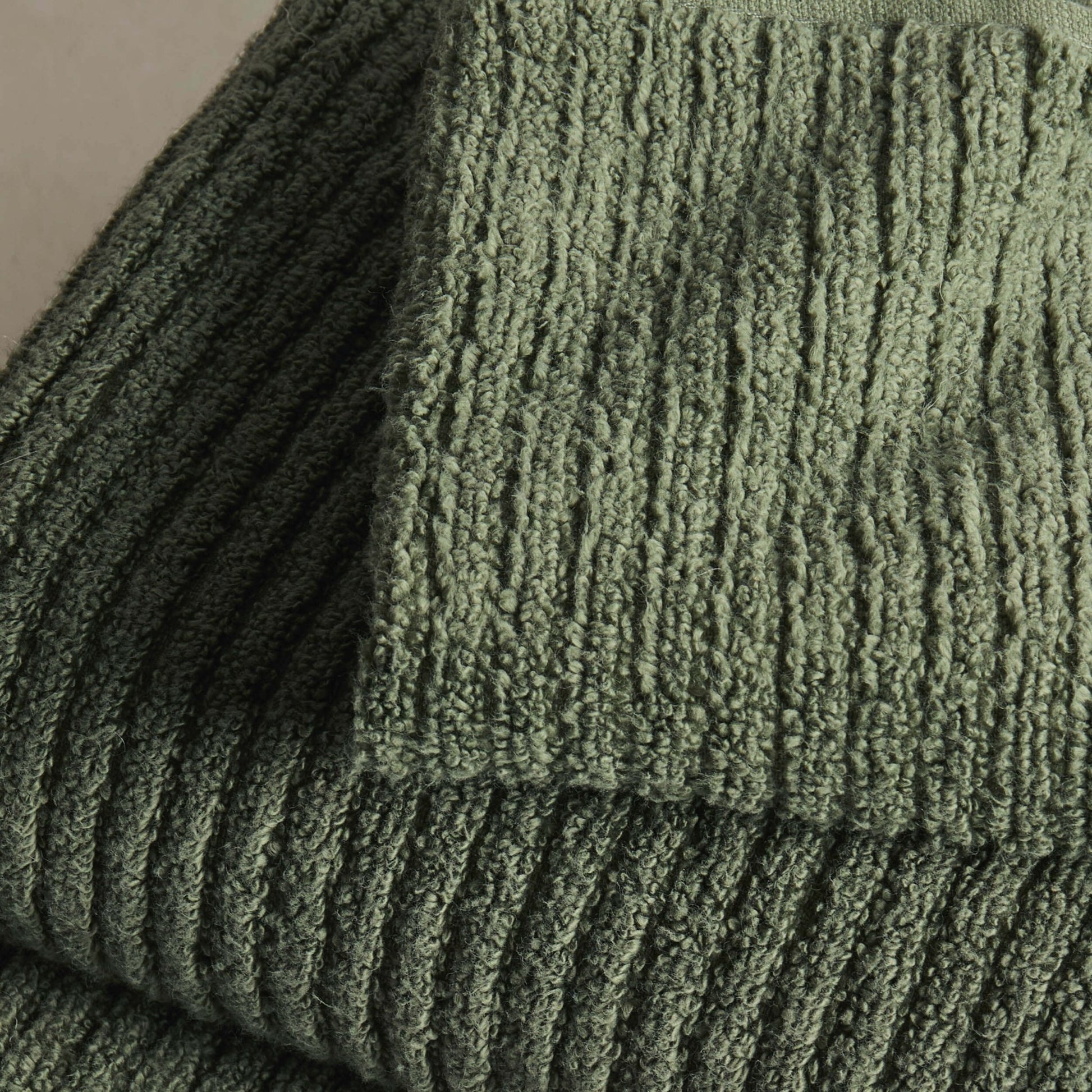 Antigua Soft Fine Ribbed Towel Collection - Fern - DUSK