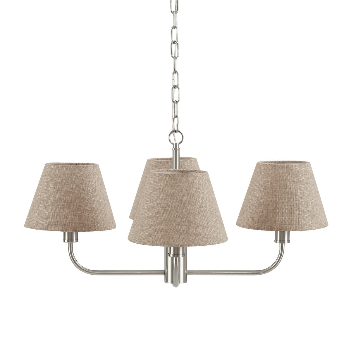 April 4 Light Pendant Chandelier - Grey/ Silver - DUSK