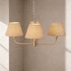 April 4 Light Pendant Chandelier - Grey/ Silver - DUSK