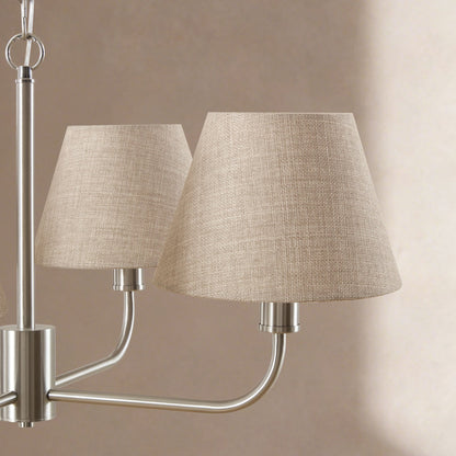 April 4 Light Pendant Chandelier - Grey/ Silver - DUSK