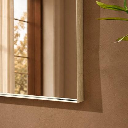 Arched 60x90cm Wall Mirror - Silver - DUSK