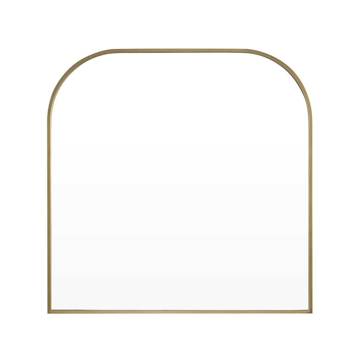 Arched Mantel Mirror - Gold - DUSK