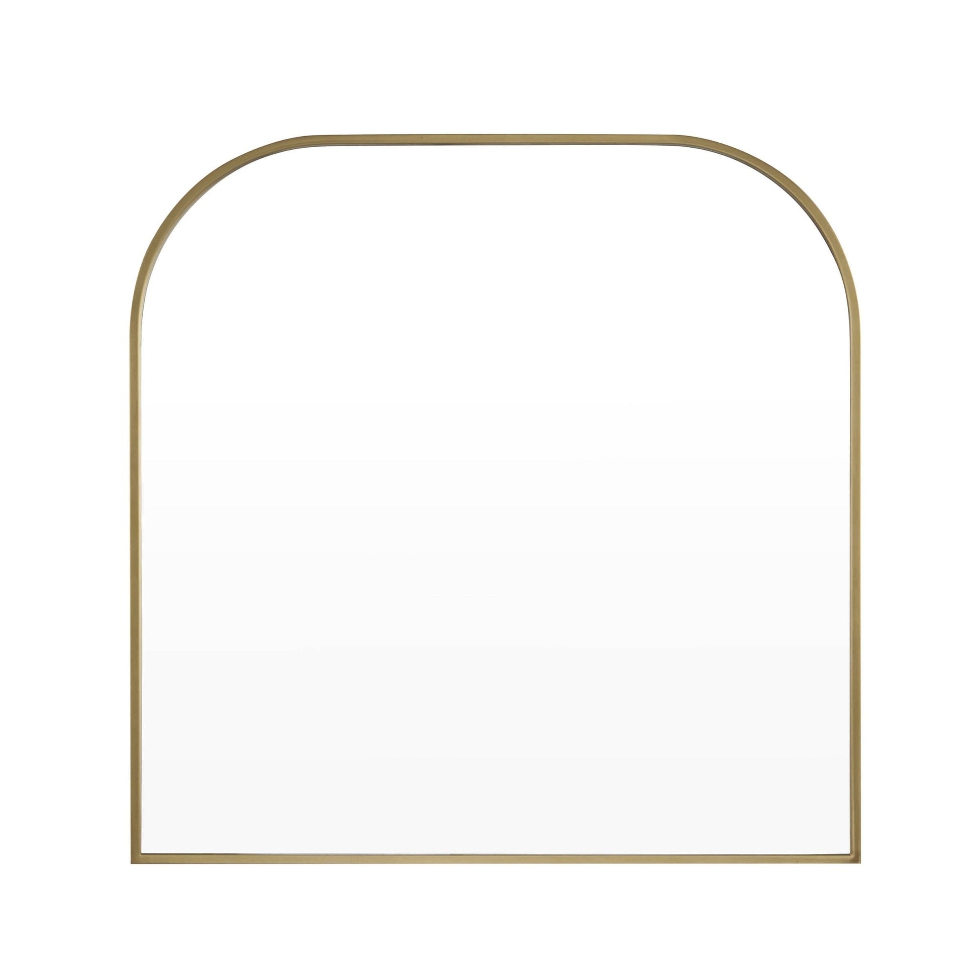 Arched Mantel Mirror - Gold - DUSK