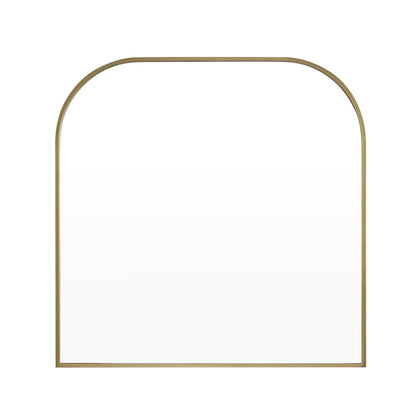 Arched Mantel Mirror - Gold - DUSK