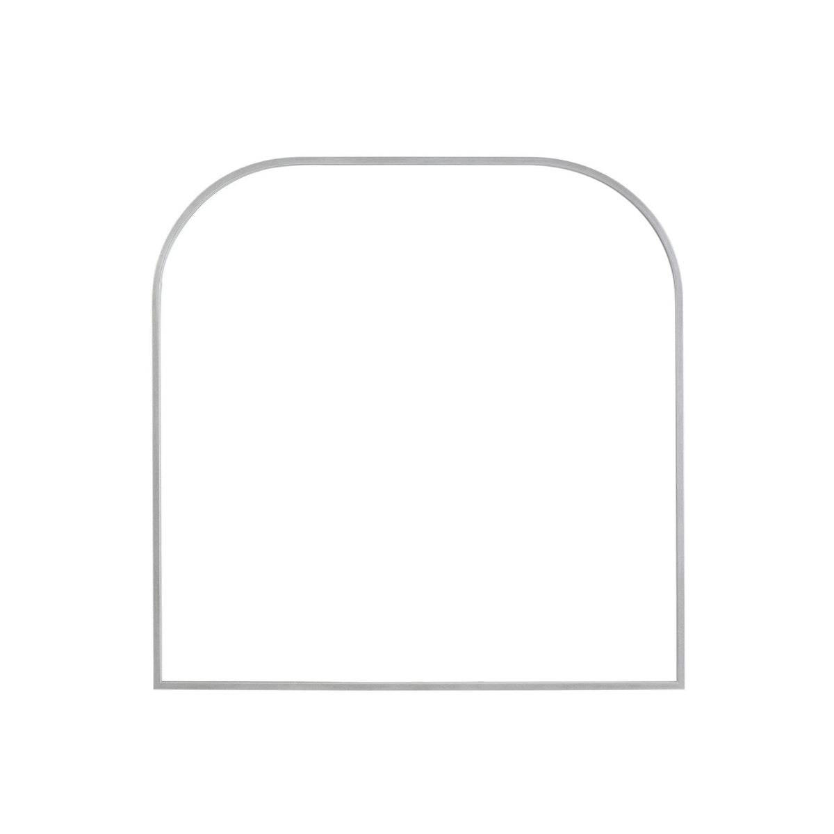 Arched Mantel Mirror - Silver - DUSK