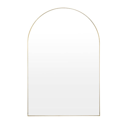 Arched Wall Mirror - Gold - DUSK