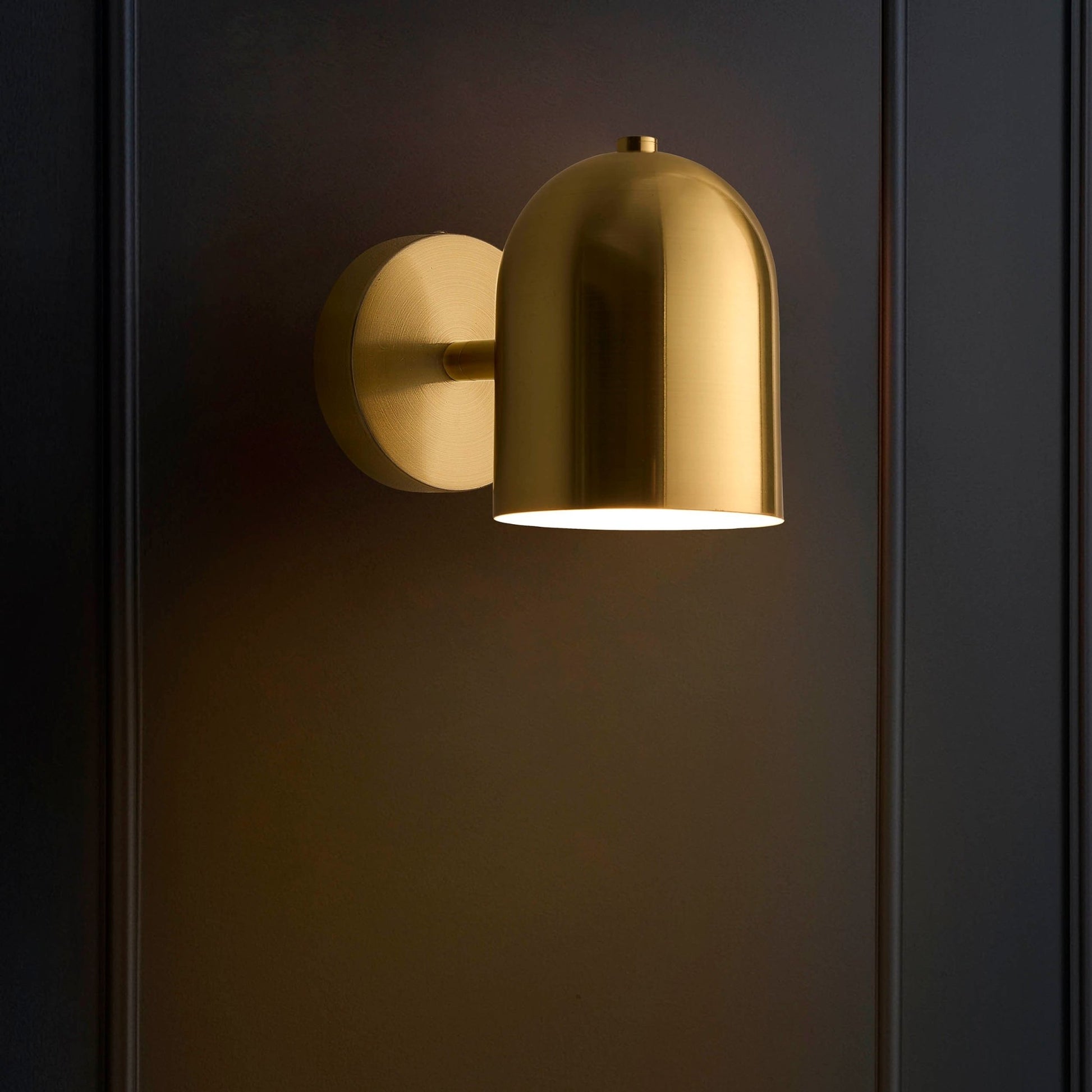 Arden LED Rechargeable Wall Light - Gold - DUSK