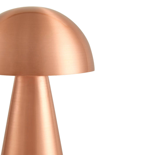 Ares Mini Domed LED Rechargeable Wireless Lamp - Copper - DUSK