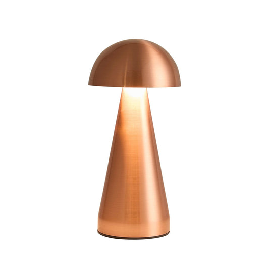 Ares Mini Domed LED Rechargeable Wireless Lamp - Copper - DUSK