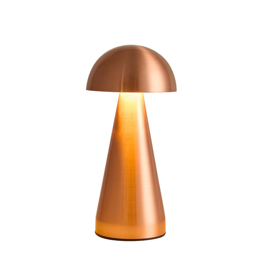 Ares Mini Domed LED Rechargeable Wireless Lamp - Copper - DUSK