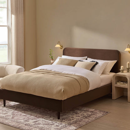 Ascot Bed Frame - Cappuccino - DUSK