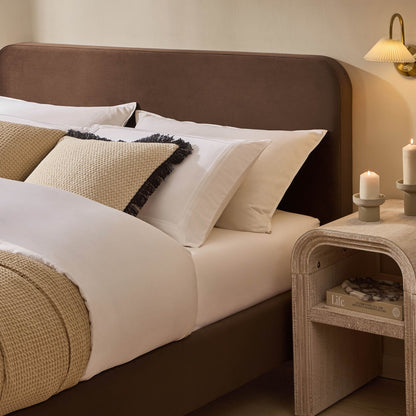 Ascot Bed Frame - Cappuccino - DUSK