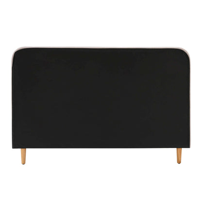 Ascot Bed Frame - Chenille Light Grey - DUSK
