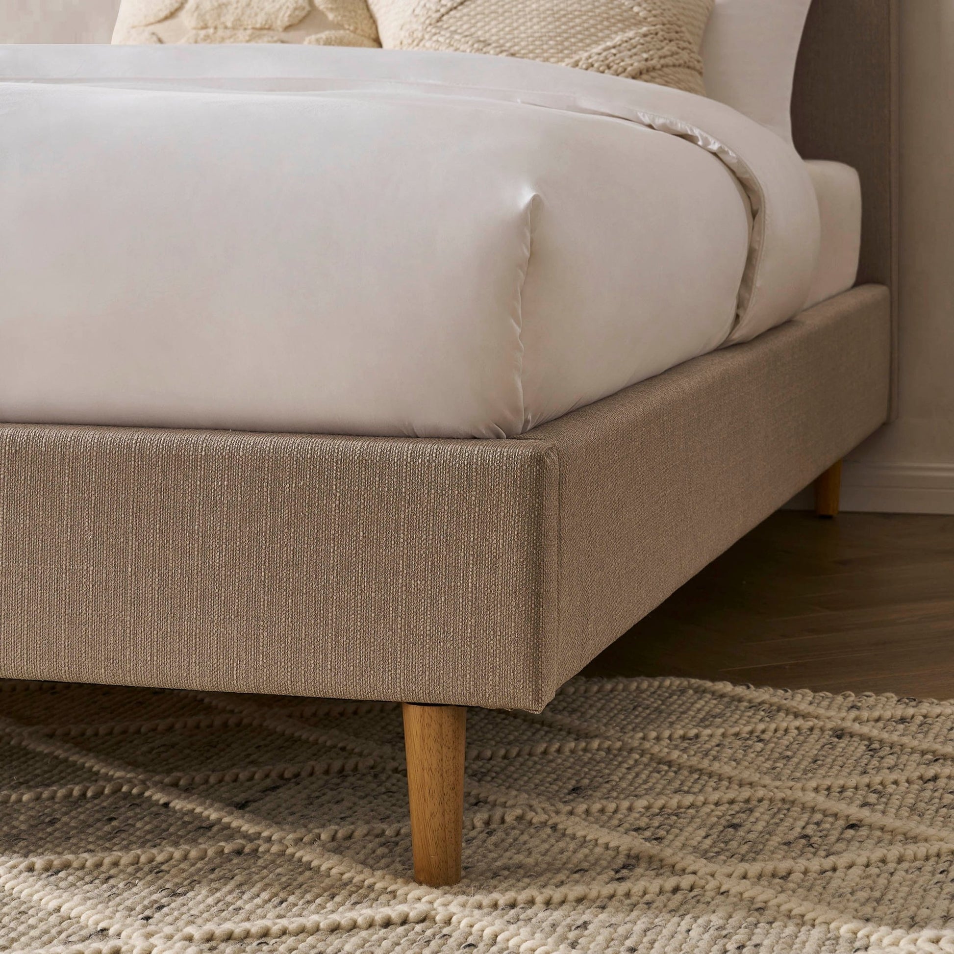 Ascot Bed Frame - Stone Grey - DUSK