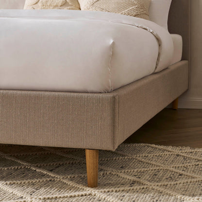 Ascot Bed Frame - Stone Grey - DUSK