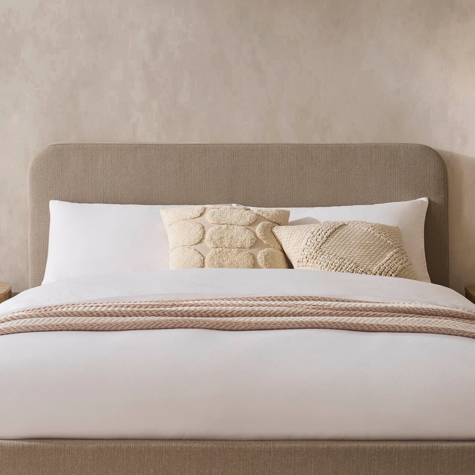 Ascot Bed Frame - Stone Grey - DUSK