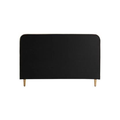 Ascot Henley Bed Frame - Cream Linen - DUSK