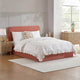 Ascot Ottoman Storage Bed - Apricot - DUSK