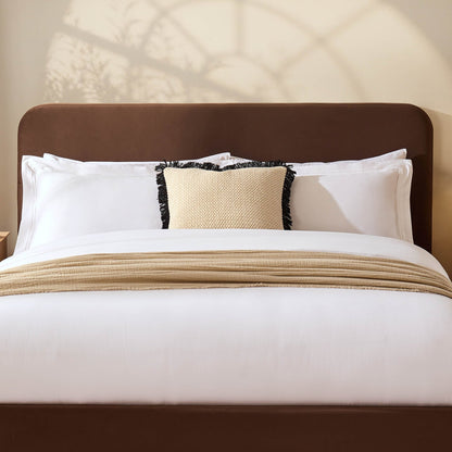 Ascot Ottoman Storage Bed - Cappuccino - DUSK