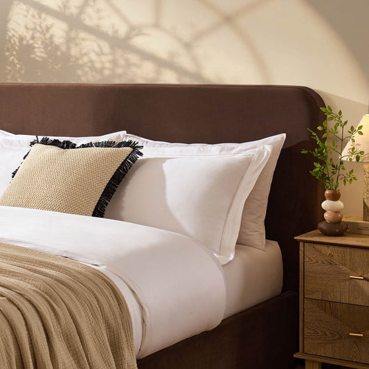 Ascot Ottoman Storage Bed - Cappuccino - DUSK