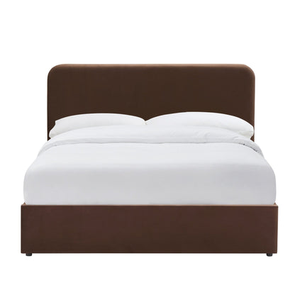 Ascot Ottoman Storage Bed - Cappuccino - DUSK