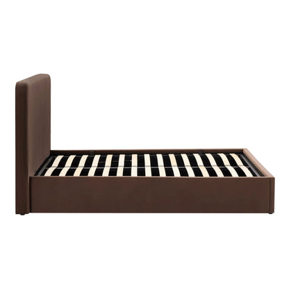 Ascot Ottoman Storage Bed - Cappuccino - DUSK