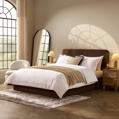 Ascot Ottoman Storage Bed - Cappuccino - DUSK