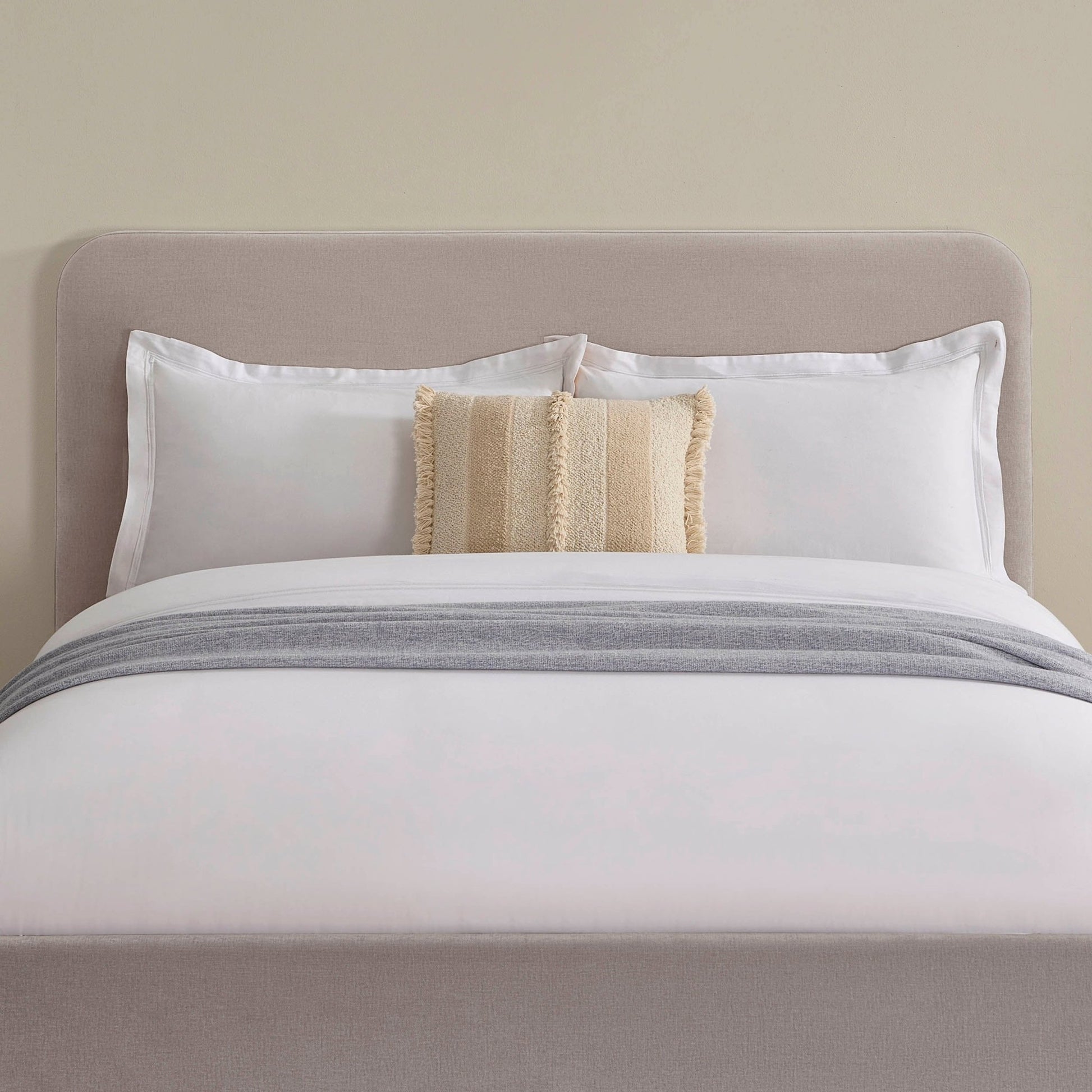 Ascot Ottoman Storage Bed - Chenille Light Grey - DUSK