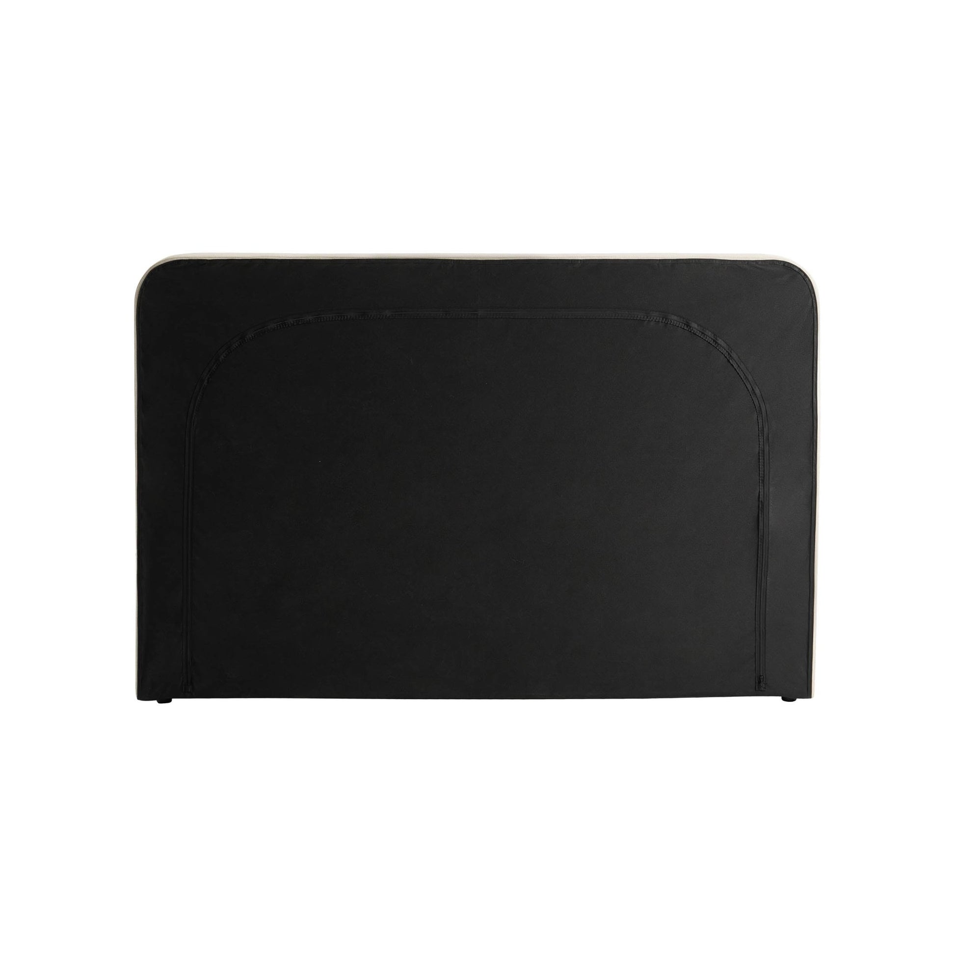 Ascot Ottoman Storage Bed - Cream Linen - DUSK