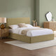 Ascot Ottoman Storage Bed - Light Green - DUSK