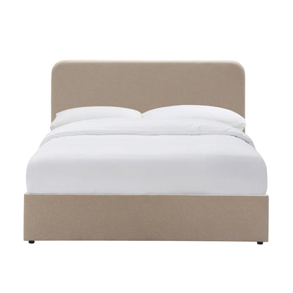 Ascot Ottoman Storage Bed - Oatmeal - DUSK