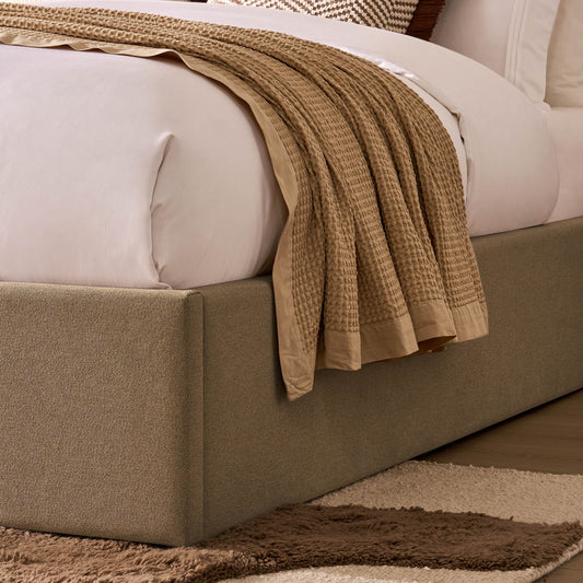 Ascot Ottoman Storage Bed - Oatmeal - DUSK