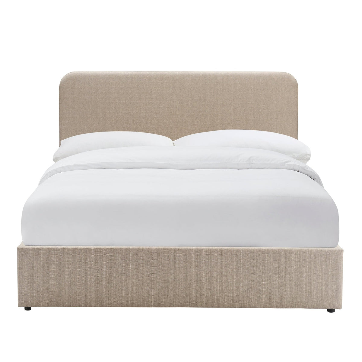 Ascot Ottoman Storage Bed - Stone Grey - DUSK