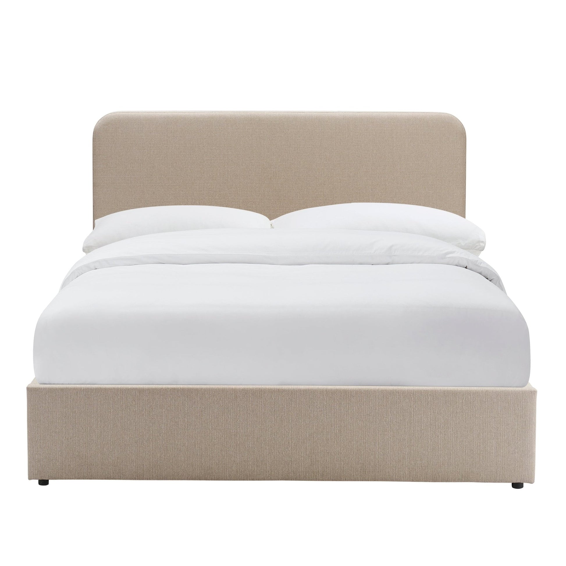 Ascot Ottoman Storage Bed - Stone Grey - DUSK