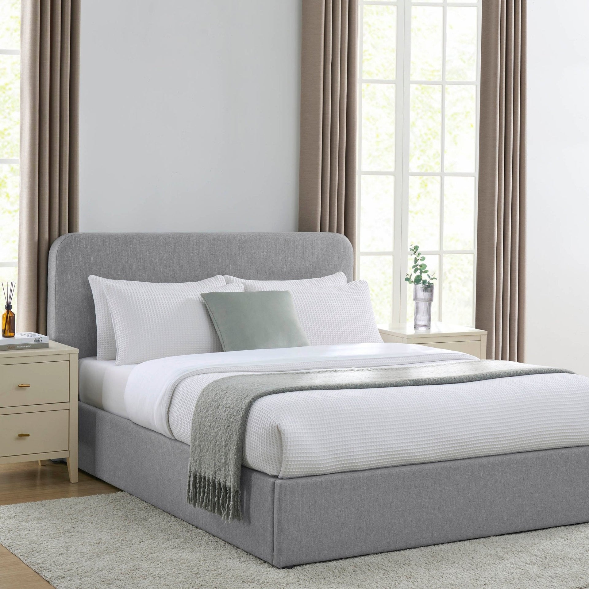 AscotOttomanStorageBed-WovenLightGrey