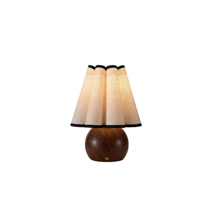 Astra Scallop Rechargeable Lamp - Natural - DUSK
