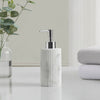 Athena Marble Effect Resin Soap Dispenser - White - DUSK