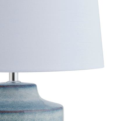 Atlas Ceramic Table Lamp - Blue - DUSK