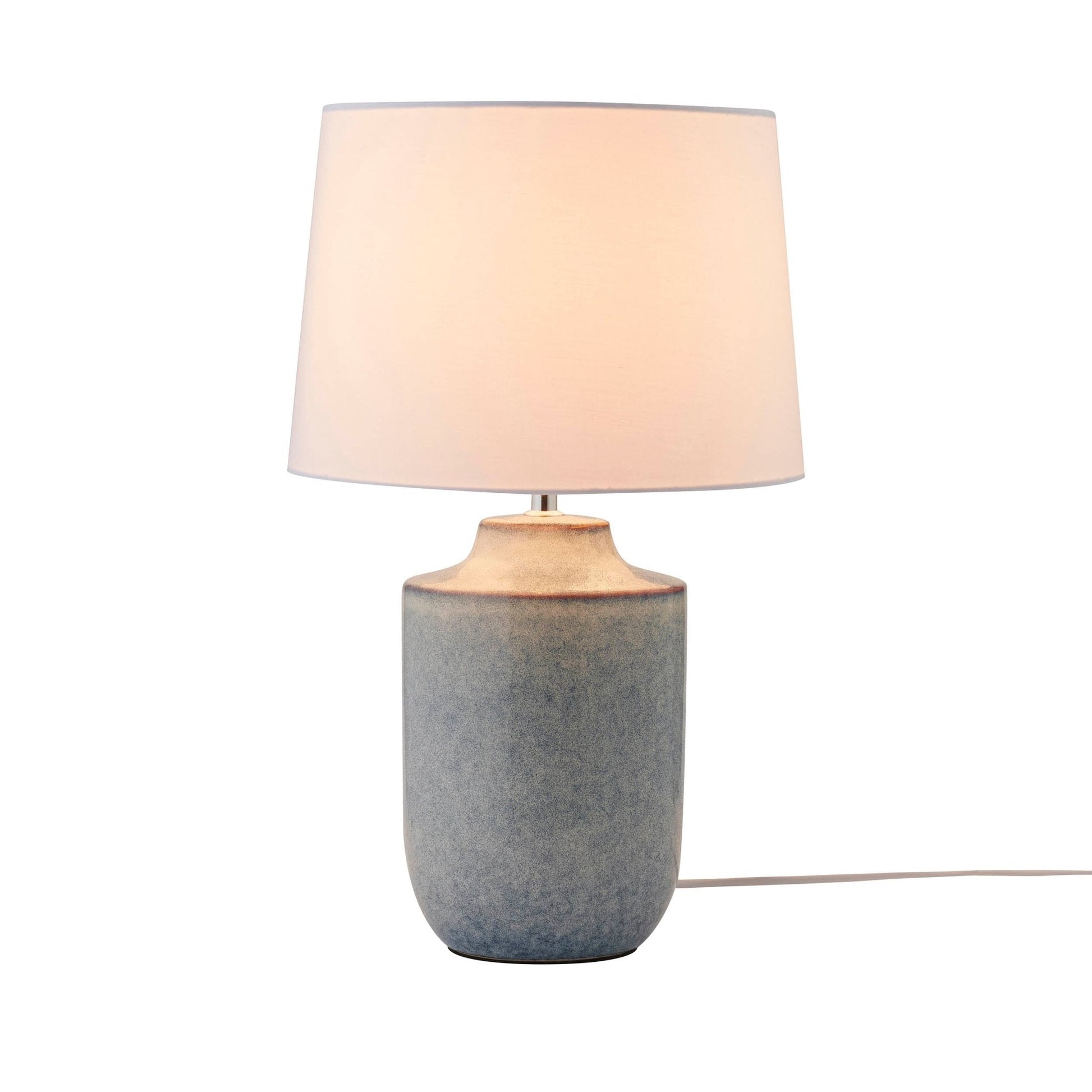 Atlas Ceramic Table Lamp - Blue - DUSK