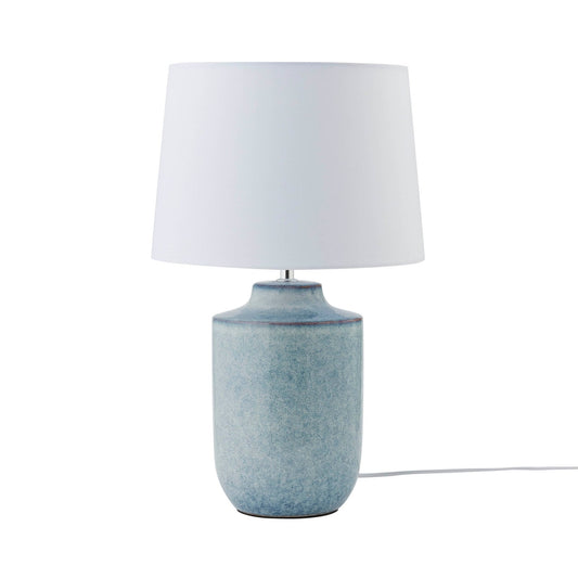 Atlas Ceramic Table Lamp - Blue - DUSK