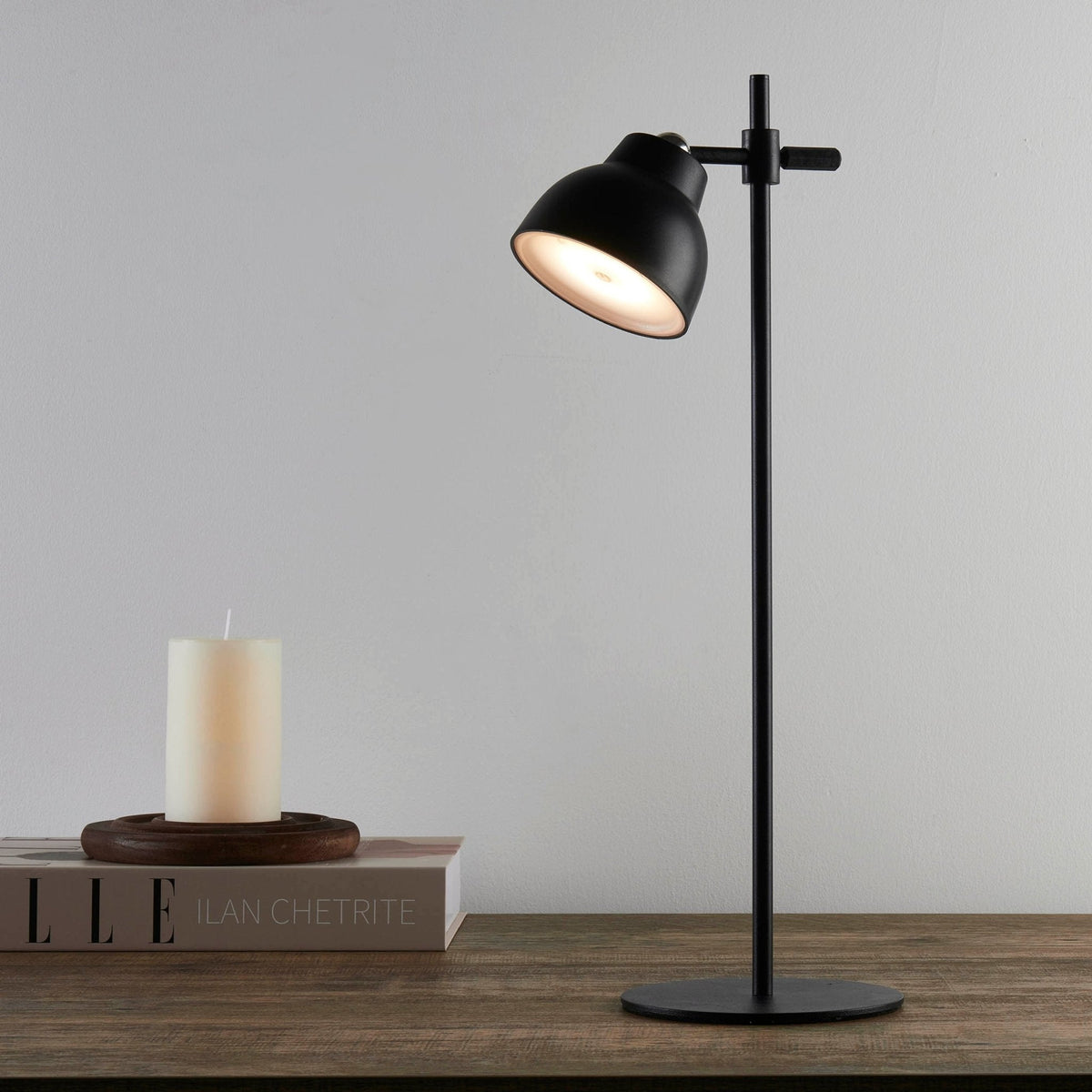 Atticus 4-in-1 LED Rechargeable Light - Black - DUSK