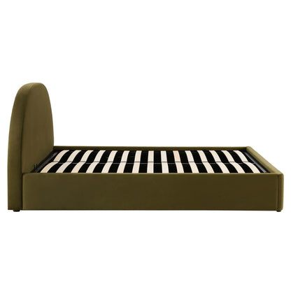Austin Ottoman Storage Bed - Rich Green - DUSK